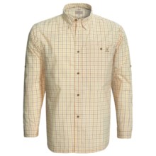 Hardy Radcliffe Tattersall Shirt - Long Sleeve (For Men) in Cream - Closeouts