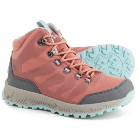 Northside Hargrove Mid Hiking Boots - Waterproof (For Women) - REDWOOD (8 )