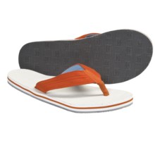 Hari Mari Parks Flip-Flop Sandals - Hemp (For Men) in Orange/Blue - Closeouts