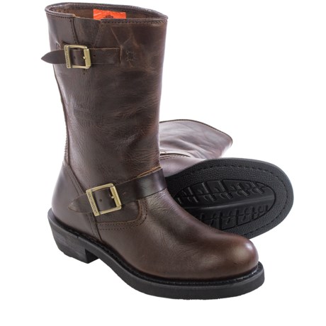 Harley Davidson Dartford Motorcycle Boots 10 Leather For Women