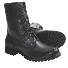 Harley-Davidson Overland 9” Boots- Full-Grain Leather, Side Zip (For Men) in Black - Closeouts