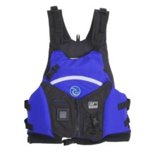Harmony AF 7.5 Paddling PFD - USCG Approved. Type III, PVC-Free (For Men and Women) in Blue - Closeouts