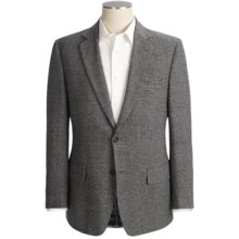 Haspel Houndstooth Sport Coat - Camel Hair (For Men) in Black/White - Closeouts
