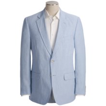 Haspel Linen Sport Coat (For Men) in Light Blue - Closeouts