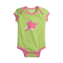 Hatley Applique Romper - 1-Piece (For Infants) in Spring Song/Chirp Chirp - Closeouts