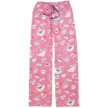 Hatley Cotton Jersey Pants (For Women) in Tea Time - Closeouts