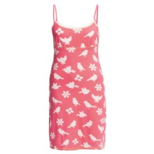 Hatley Cotton Night Dress - Spaghetti Straps (For Women) in Spring Song - Closeouts