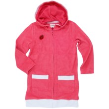 Hatley Hooded Beach Cover-Up (For Little Girls) in Nordic Bugs - Closeouts
