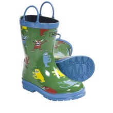 Hatley Rubber Boots - Waterproof (For Kids) in Monsters - Closeouts
