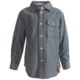 Hatley Single-Pocket Shirt - Cotton Chambray, Long Sleeve (For Kids)