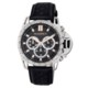 Haurex Talento-R Chronograph Watch - Leather Band (For Men)