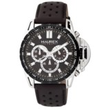 Haurex Talento-R Chronograph Watch - Leather Band