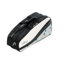 Head Combi Tennis Bag in Black/White/Blue - Closeouts