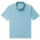 Heathered Cotton Polo Shirt - Pima Cotton, Short Sleeve (For Big and Tall Men)