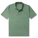 Heathered Pima Cotton Polo Shirt - Chest Pocket, Short Sleeve (For Men)