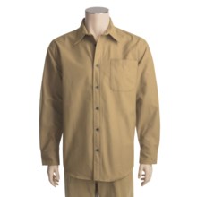 Heavy Chamois Shirt - Long Sleeve (For Men) in Khaki - Closeouts