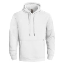 Heavyweight Hoodie Sweatshirt (For Men) in White - Closeouts