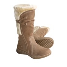 Henri Pierre by Bastien Elodie Boots - Suede (For Women) in Carob - Closeouts