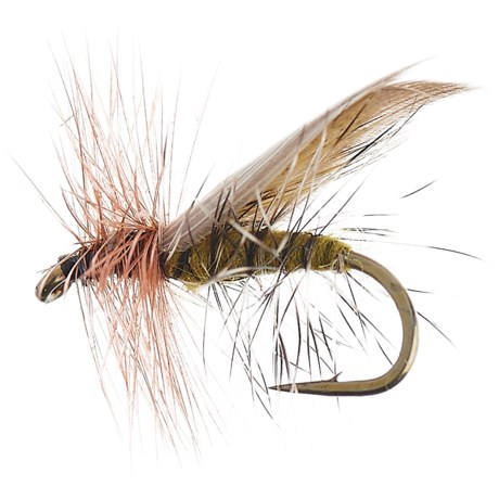 UMPQUA Henryville Special Dry Fly - Dozen - NATURAL (16 )