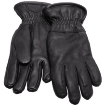 Hestra Deerskin Winter Gloves - Insulated (For Men) in Black - Closeouts