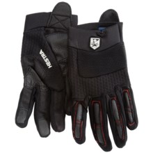 Hestra Downhill Sr. Cycling Gloves (For Men and Women) in Black/Black - Closeouts
