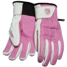 Hestra Henrik Windstedt Pro Ski Gloves - Insulated (For Men and Women) in Cerise/Off White - Closeouts