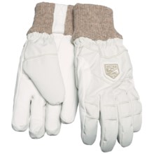 Hestra Loft Ski Gloves - Merino Wool (For Men and Women) in Ivory/Off White - Closeouts