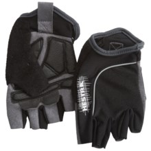 Hestra Short Sr. Cycling Gloves - Fingerless (For Men and Women) in Black/Black - Closeouts