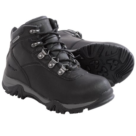 Hi Tec Altitude V Jr Hiking Boots Waterproof Leather For Toddlers