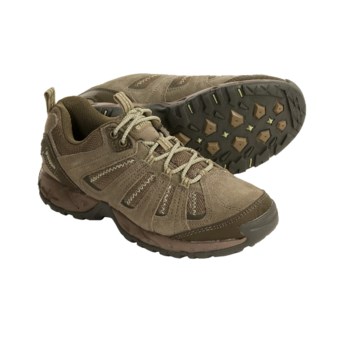 Hi-Tec Multiterra Vector Trail Shoes (For Women) in Taupe/Light Taupe/Olive