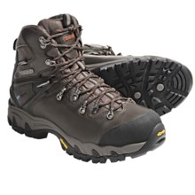 Hi-Tec Rainier eVent® WPI Hiking Boots - Waterproof (For Men) in Chocolate/Dark Taupe/Burnt Orange - Closeouts