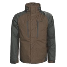 Hi-Tec Sandstone Peak Down Parka - Waterproof, 3-in-1, 550 Fill Power (For Men) in Petrol/Charcoal - Closeouts
