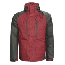 Hi-Tec Sandstone Peak Down Parka - Waterproof, 3-in-1, 550 Fill Power (For Men) in Roma/Charcoal - Closeouts