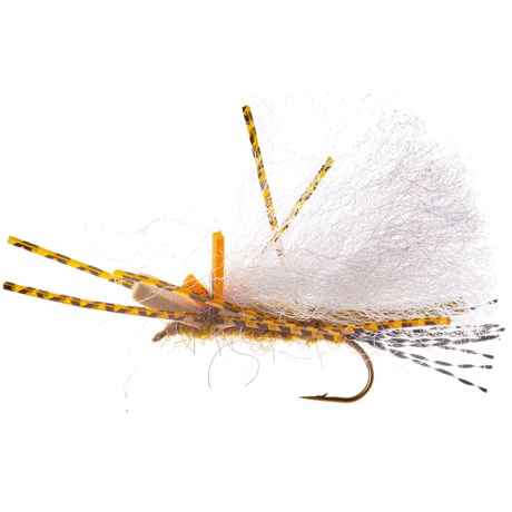 Montana Fly Company Hi-Vis Skinny Chubby Dry Fly - Dozen - GOLDEN STONE (6 )