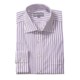Hickey Freeman Awning Stripe Dress Shirt - Cotton, Long Sleeve (For Men)