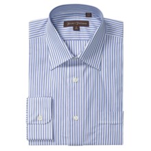 Hickey Freeman Bengal Stripe Dress Shirt - Cotton, Long Sleeve (For Men) in Blue - Closeouts