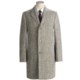 Hickey Freeman Chevron Top Coat - Wool (For Men)
