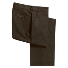 Hickey Freeman Cotton Piping Pants (For Men) in Brown - Closeouts