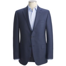 Hickey Freeman Fancy Sport Coat - Silk-Worsted Wool (For Men) in Navy - Closeouts
