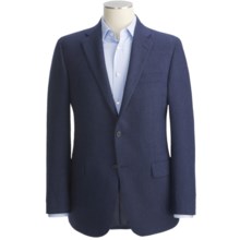 Hickey Freeman Fancy Sport Coat - Worsted Wool (For Men) in Navy - Closeouts