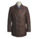 Hickey Freeman Lambskin Pea Coat - Raw Edge (For Men)