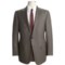 Hickey Freeman Nailhead Suit - Lindsey Model, Worsted Wool (For Men) in Brown/Black