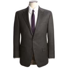 Hickey Freeman Nailhead Suit - Lindsey Model, Worsted Wool (For Men) in Brown - Closeouts