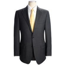 Hickey Freeman Pin Dot with Faint Stripe Suit - Worsted Wool (For Men) in Charcoal - Closeouts