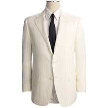 Hickey Freeman Pinstripe Suit - Wool-Linen (For Men) in Cream - Closeouts