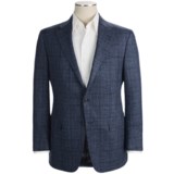 Hickey Freeman Plaid Sport Coat - Wool-Linen-Silk (For Men)