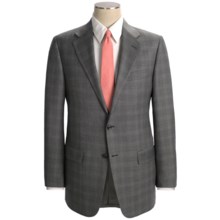 Hickey Freeman Plaid Suit - Worsted Wool (For Men) in Grey - Closeouts