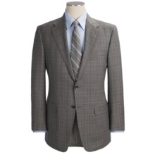 Hickey Freeman Plaid Suit - Worsted Wool (For Men) in Med Brown - Closeouts