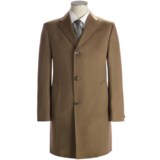 Hickey Freeman Solid Cashmere Top Coat (For Men)