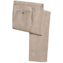 Hickey Freeman Solid Linen Pants (For Men) in Sand - Closeouts